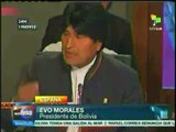 Evo Morales: interviene en Cumbre Iberoamericana