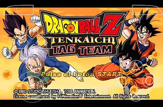 Descargar Dragon Ball Z Tag Team Emulador PSP Android y PC