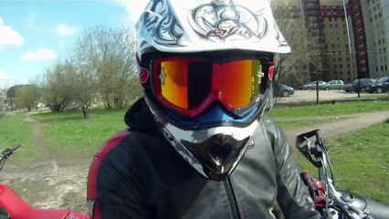 GO PRO hd supermoto ktm 640 , xr650r