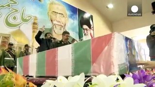 Iran buries 175 military divers killed in 1980s Iraq war