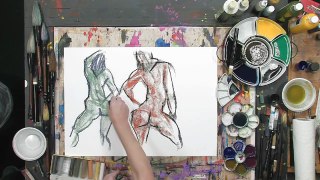 Figure Drawing Tutorial  with the Art Chunky - Part 1 and 2