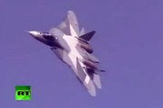 Russian Sukhoi PAK FA T 50 fighter jet BETTER THAN F 22 Raptor and F 35 US Air Force worried