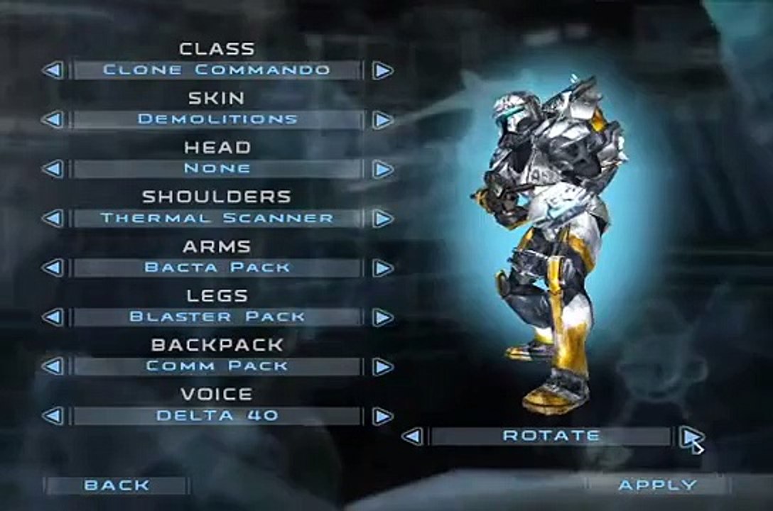 Star Wars Republic Commando Multiplayer Customizing: Commando's