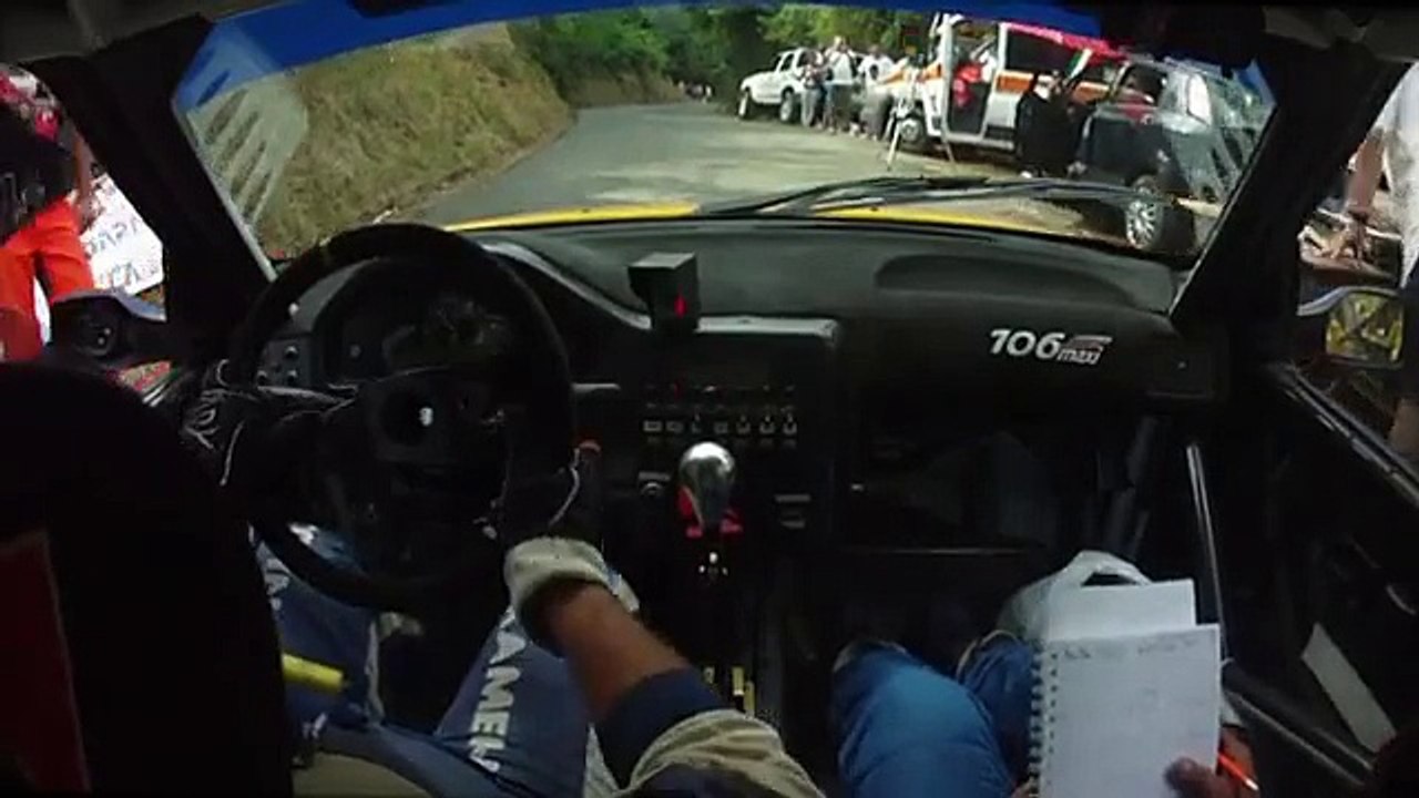 Cameracar Rally dei Colli di Luni 2015 Zappettini Capilli 106 Maxi A6 2°di classe   PS 5