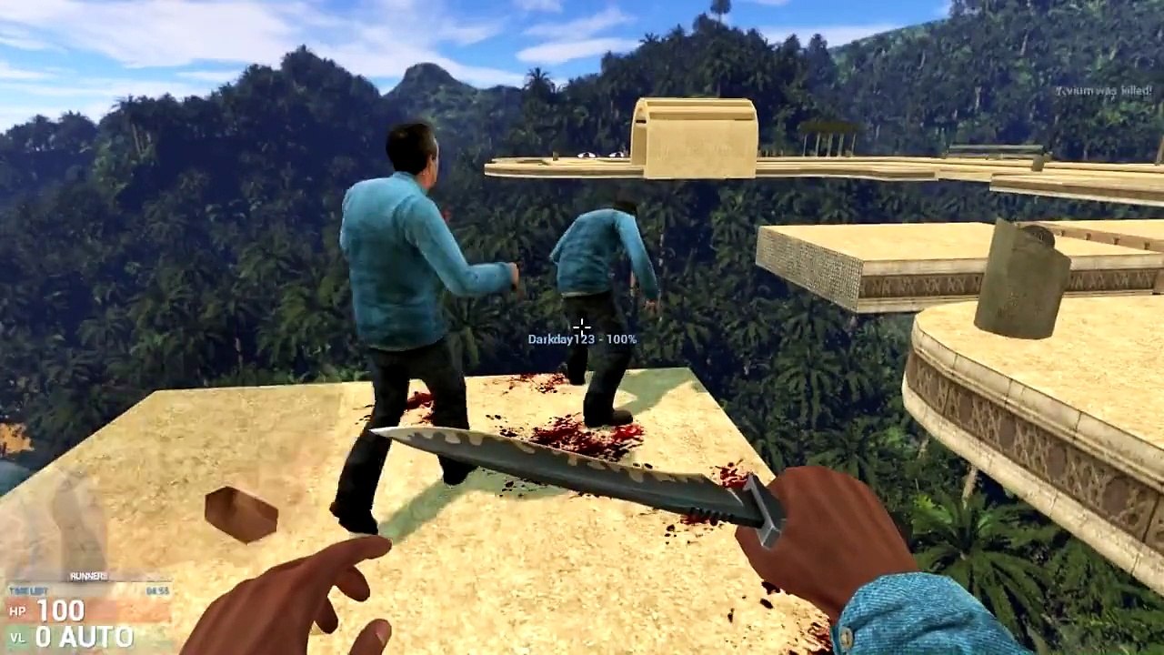 Garry's Mod-Deathrun, Ft. TheTadpole, Blue Crimson & More (Funny Moments/Funtages)