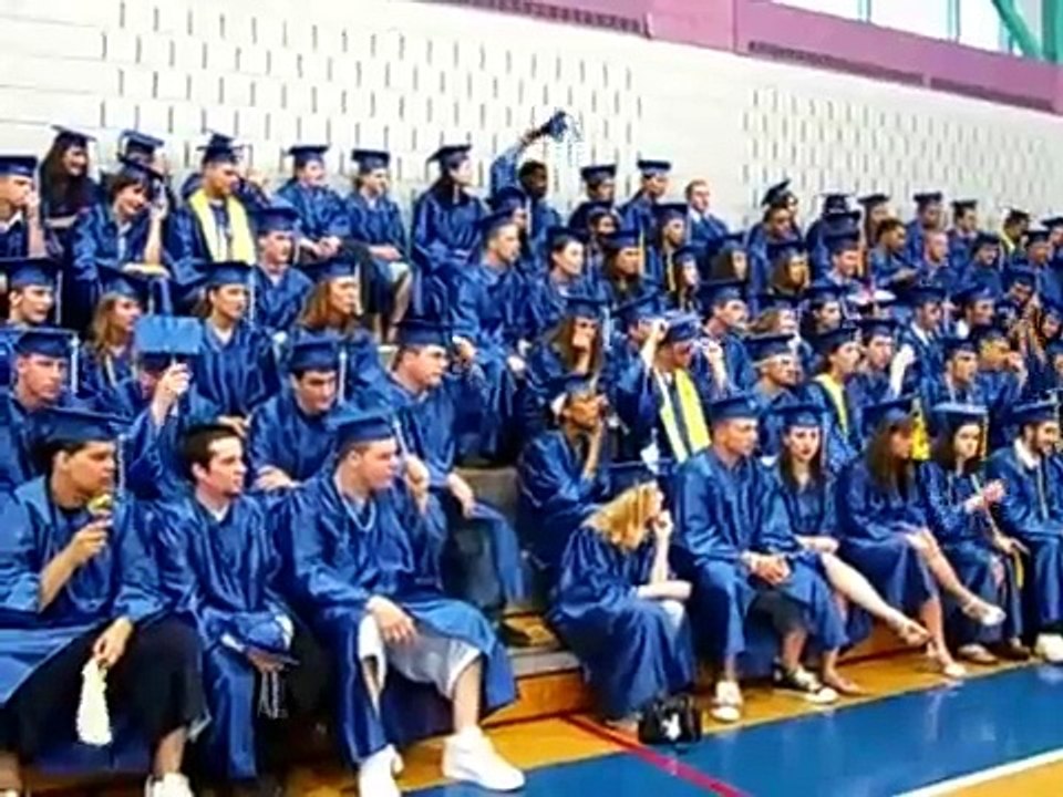 Wareham Courier at WHS Graduation