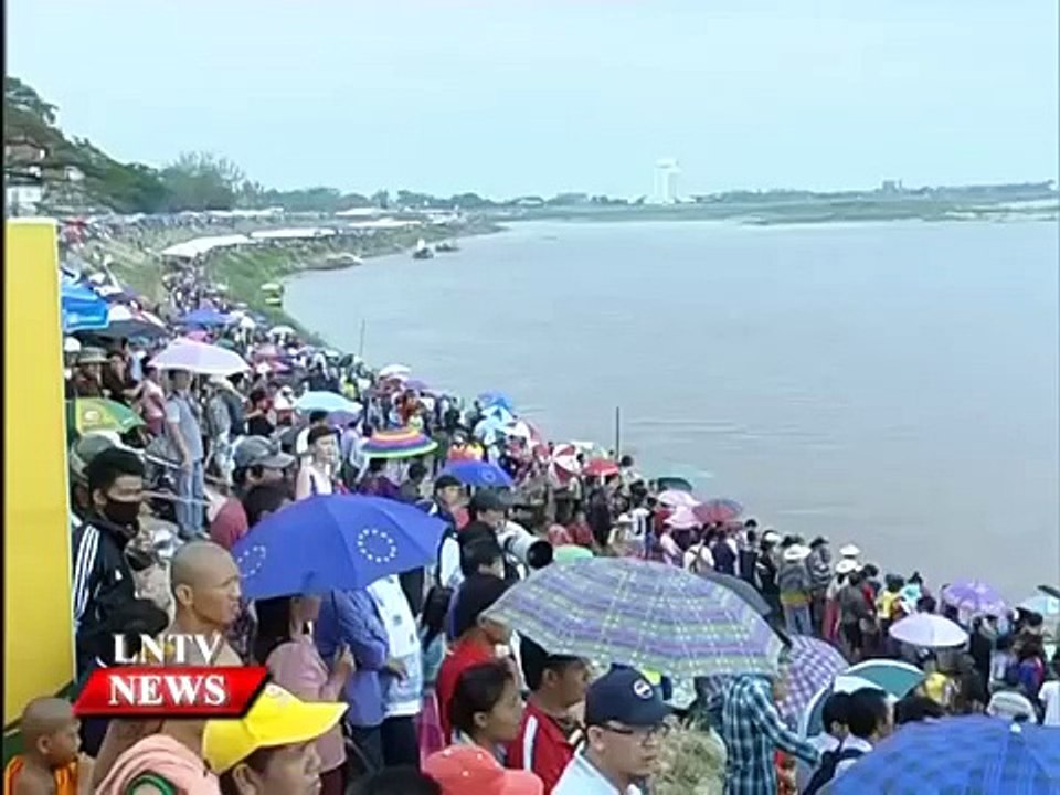 Lao NEWS on LNTV: Vientiane committee prepares for annual boat racing festival.26/9/2014