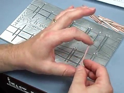 Building A Turnout, Step 4 - Adding The PCB Ties