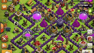 Clash with E.K First attack in clan war