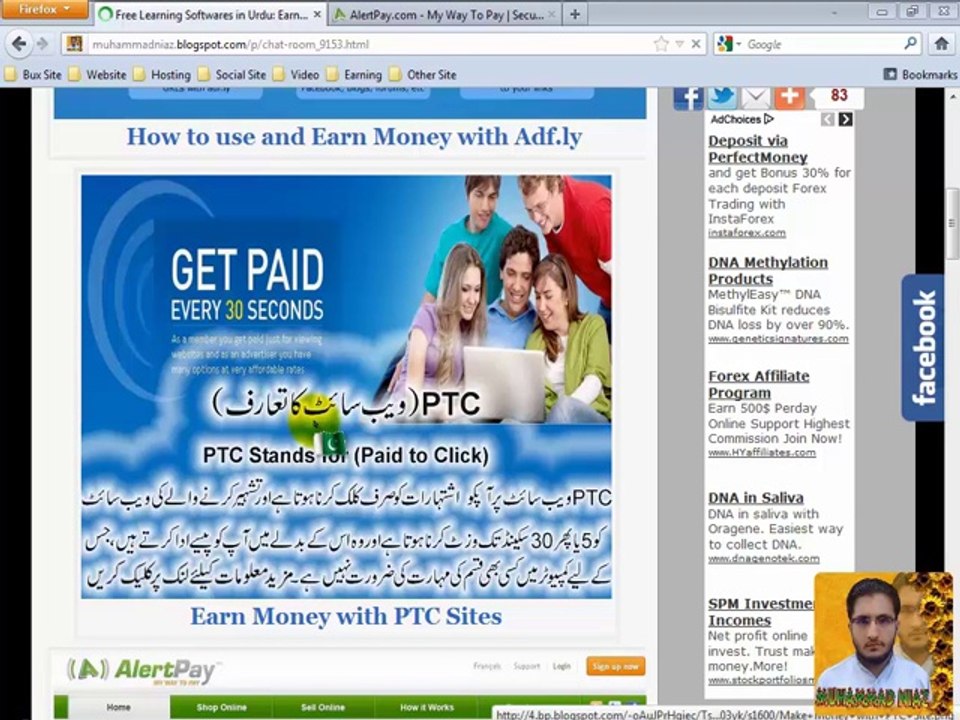 -Earn Money with PTC Sites in Urdu - Muhammad Haroon.FLV-