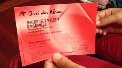 Miossec au Quai des rêves