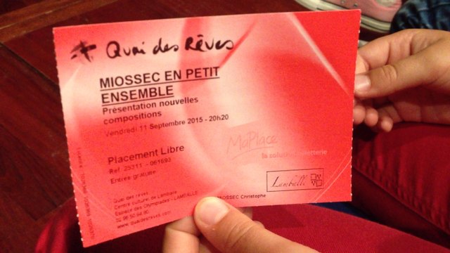 Miossec au Quai des rêves