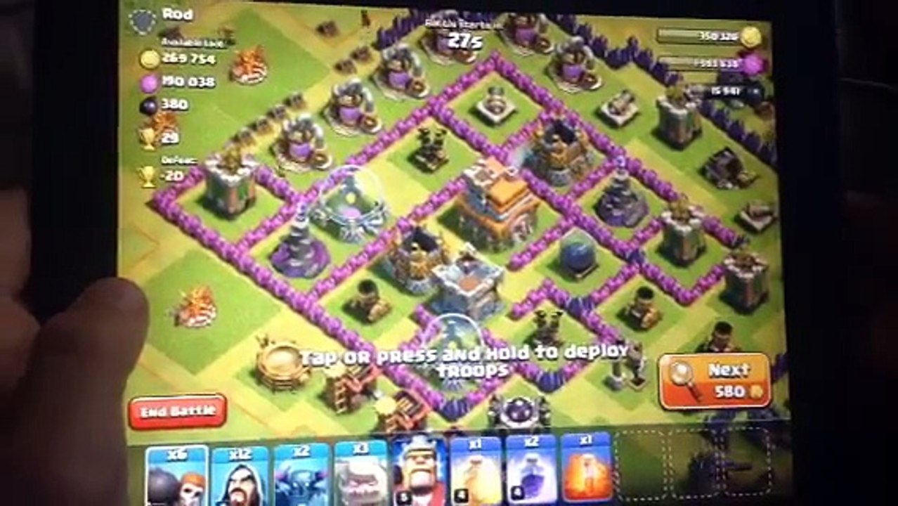 Noob GoWiPe attack 99% rage