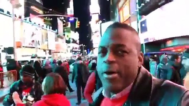 1st New York Times Square Trip With My Hommies