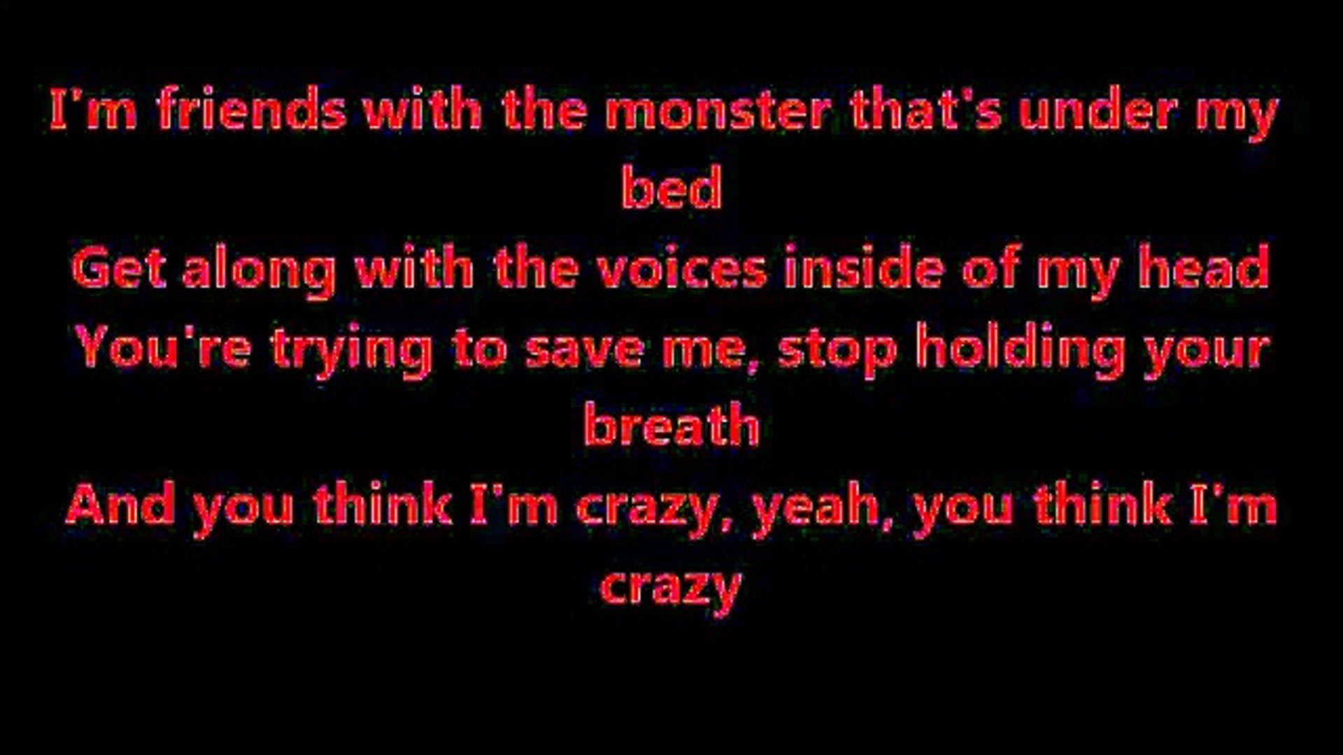 The monster lyrics (ft.rihanna) - video Dailymotion