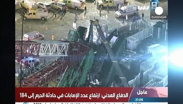 Arabie Saoudite : au moins 87 morts dans la chute d'une grue à La Mecque