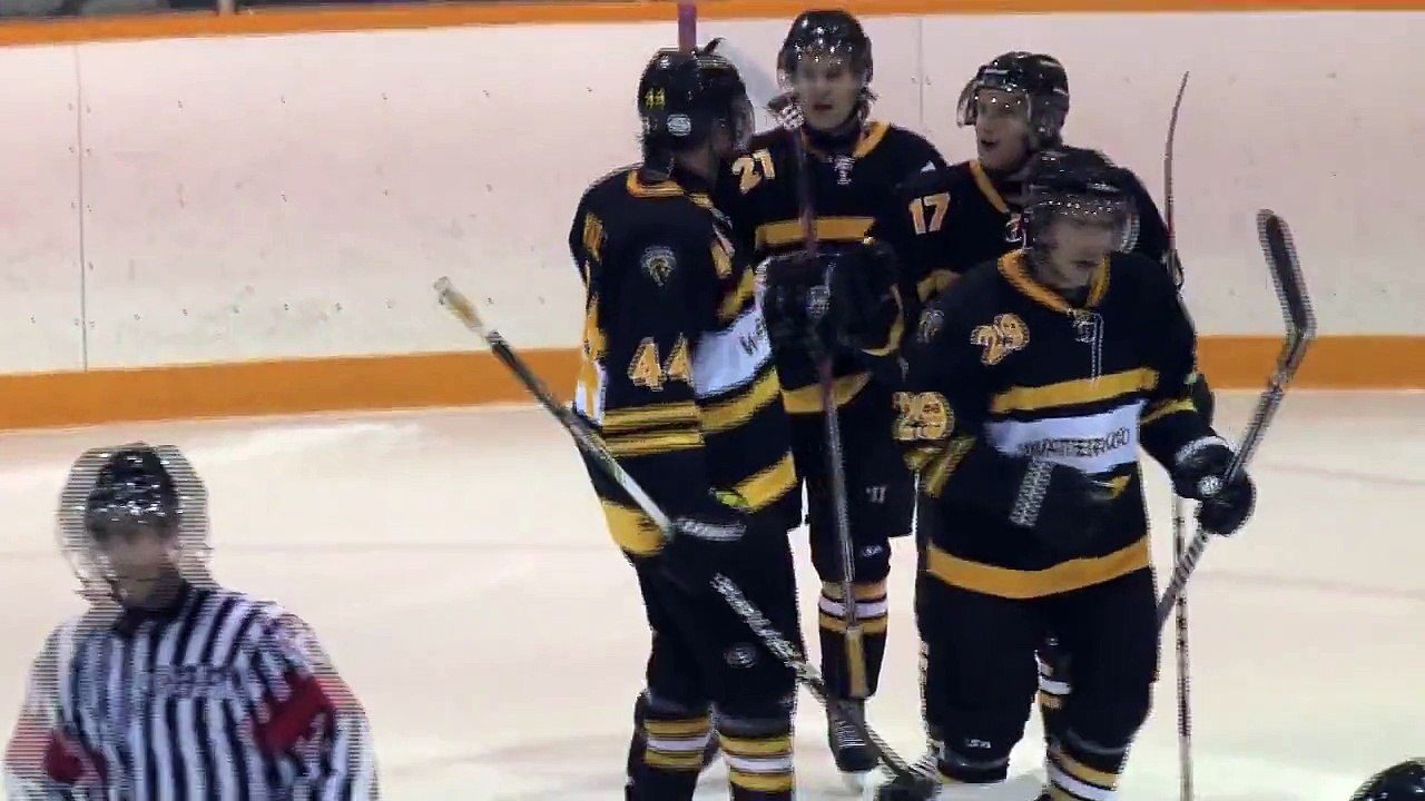 Waterloo Warriors vs. Laurier Golden Hawks, Men's Hockey Highlights (Oct. 11, 2012)