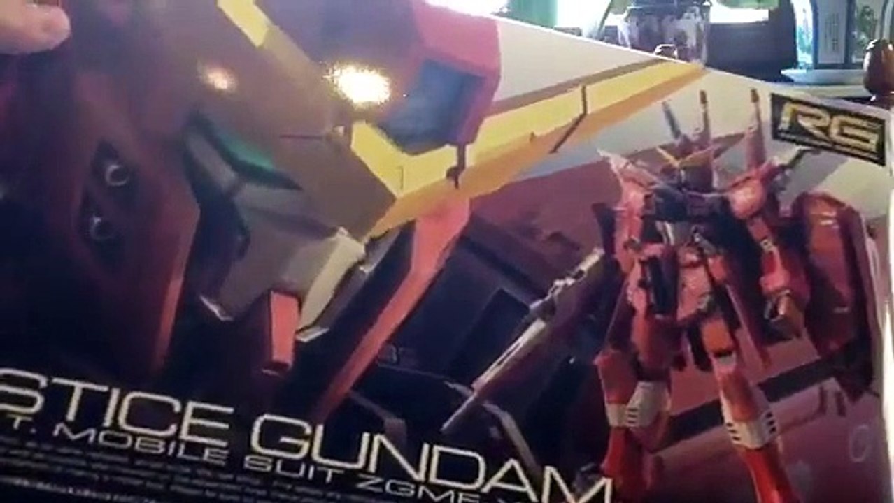 Gundam Justice RG Unboxing {GER}