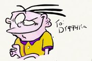 Drawing Eddy from Ed Edd n' Eddy