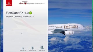 FlexGanttFX: Aircraft / Flight Scheduling