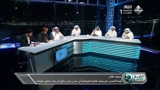 عضوالاتحاد العراقي سعد مالح يطالب بإقالة المدرب حكيم شاكر فوار بعد التعادل امام عمان