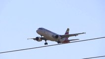 EC-ILR Iberia Airbus A320 Landing approach Madrid Barajas Airport