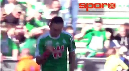 Mevlüt attı, Saint Etienne farka gitti!