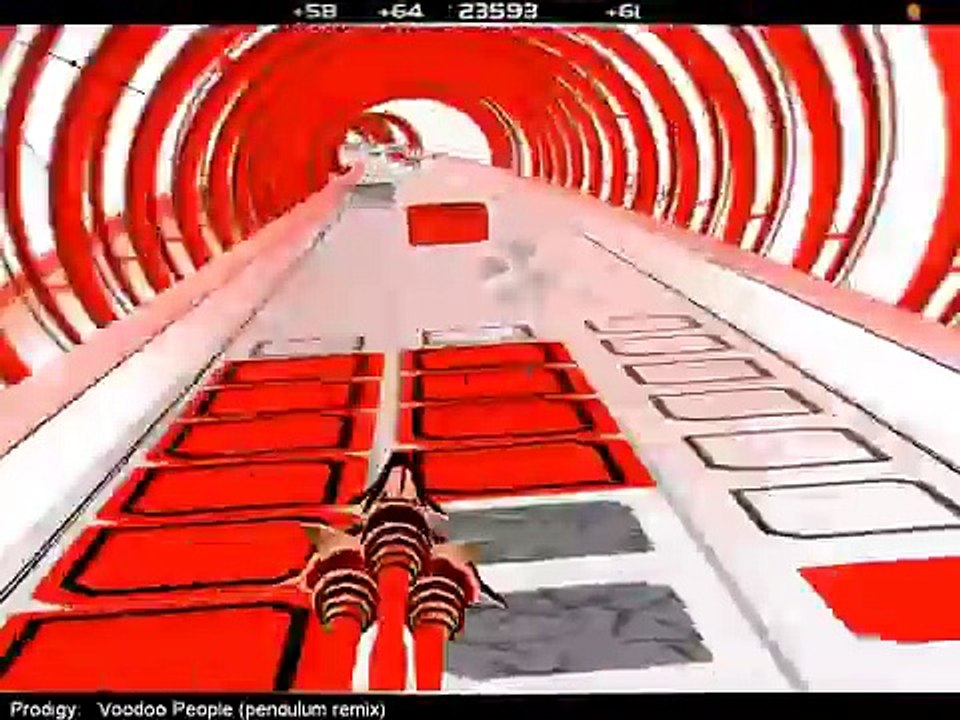 Audiosurf - Voodoo People (Pendulum Mix) by Prodigy