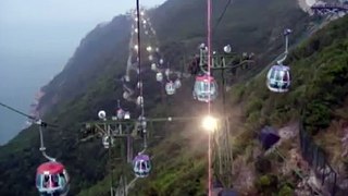 Gondola ride at Ocean Park in Hong Kong