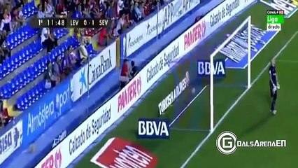 مشاهده اهداف اشبيليه وليفانتي في الدوري الاسباني بتاريخ 11-09- 2015