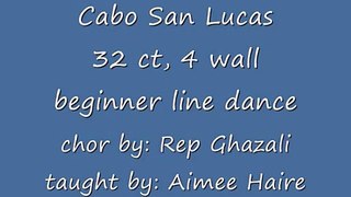 Cabo San Lucas Line Dance