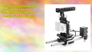 Wooden Camera 169400 Quick Kit Baseplate Package for Blackmagic Design