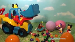 Disney Junior Mickey Mouse Clubhouse Candy Surprise Eggs with Disney Surprise Toys