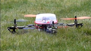 XCopter Flips in Slow Motion 200 fps