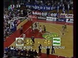 Žalgiris Kaunas vs Efes Pilsen Istanbul 84-70 Euroleague 1999