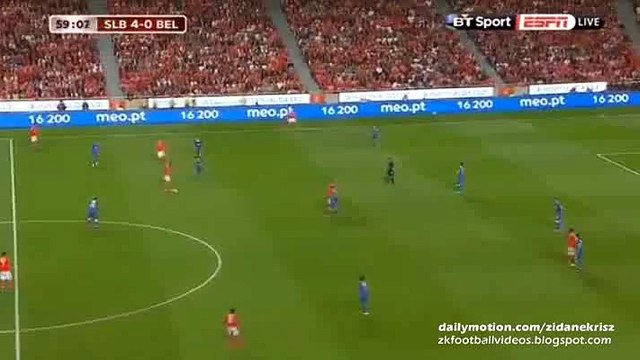 5-0 Nicolás Gaitán Amazing Goal | SL Benfica v. Belenenses - 11.09.2015 HD