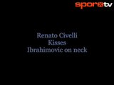 Bursaspor'un yeni transferinden Ibrahimovic'e öpücük