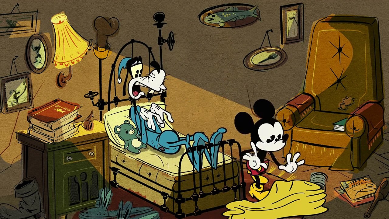 Sleepwalkin' -  Mickey Mouse Cartoon