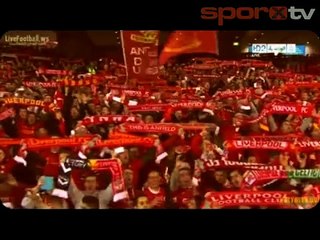 95.000 Liverpool taraftarından inanılmaz bir şov!