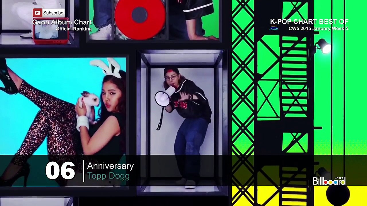 TOP 10 Gaon Album Chart Korean Billboard January Week 5 2015 | by KPOP CHART BEST OF