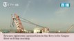 Video  Yangtze boat disaster  Teams use cranes to right capsized boat