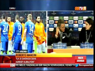 R.Mancini: "Tur şansımız yüzde 40"