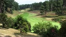 Peter Alliss on Hindhead Golf Course, Surrey, England