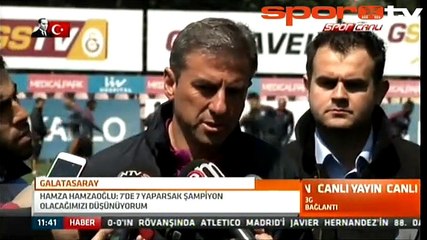 Hamzaoğlu: "7'de 7 yaparsak şampiyon oluruz"