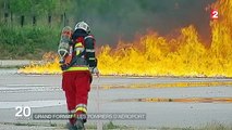 Quand les pompiers apprennent à affronter le feu des avions