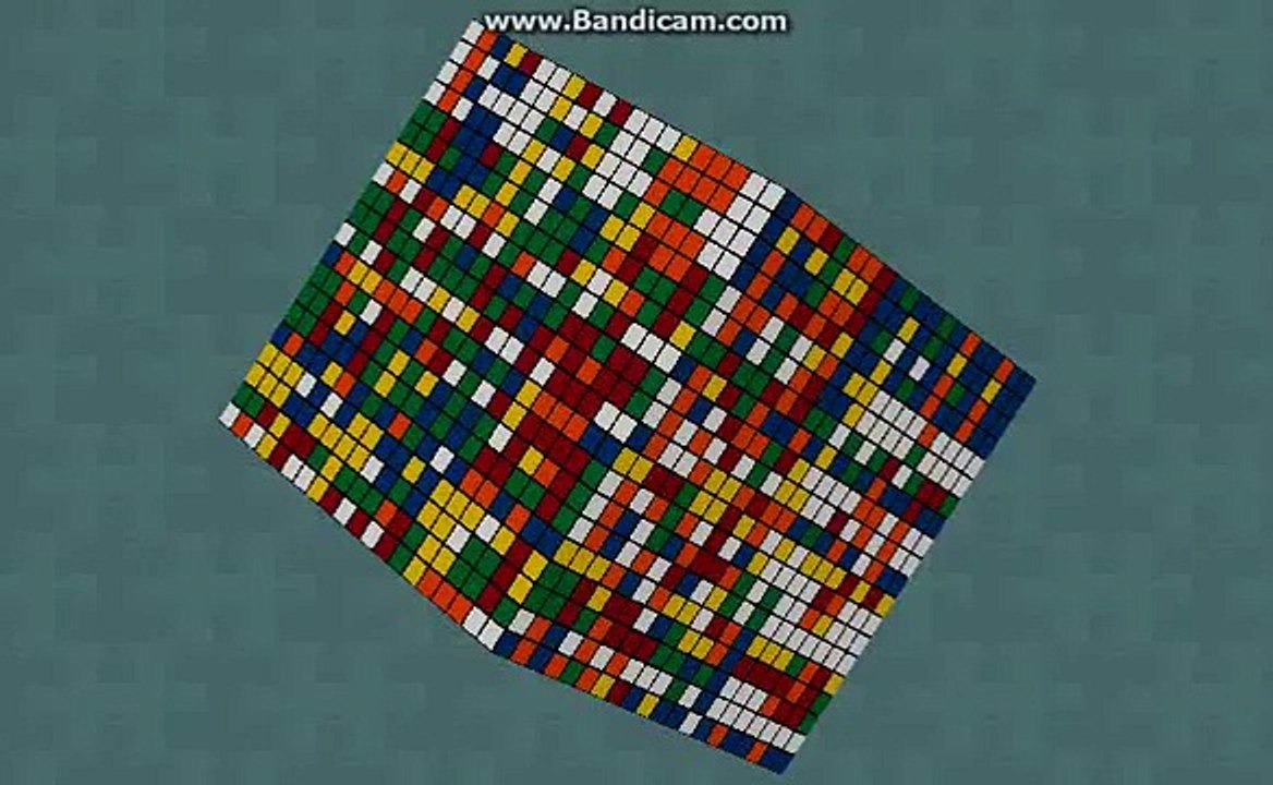 20x20x20 rubik's cube solve in a second [computer] world record
