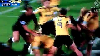 ***RUGBY FIGHT - HURRICANES VS SHARKS***