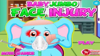Kids & Children's Games to Play - Baby Jumbo Face Injury ♡ New 2015 Online Cartoon play
