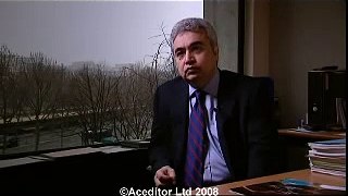 Fatih Birol of the IEA talks the talk about peak oil - January 2008 Clip 5