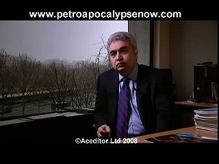 Fatih Birol of the IEA talks the talk about peak oil - January 2008 Clip 5